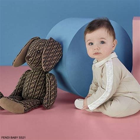 fendi long sleeve eyes|Fendi baby accessories.